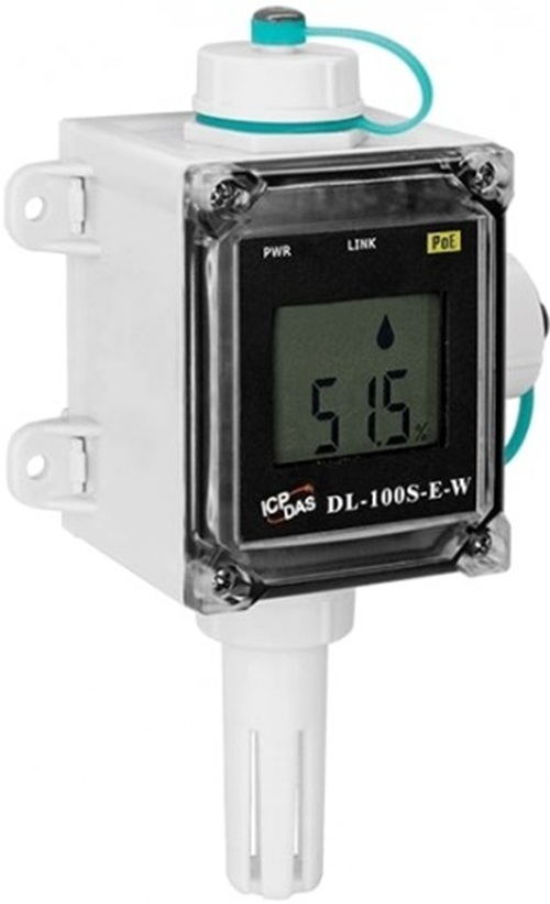 Датчик температуры и влажности ICP DAS DL-100S-E-W CR