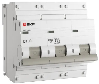 Автоматический выключатель EKF mcb47100-3-100D-pro