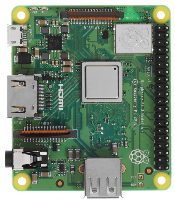 Микрокомпьютер Raspberry Pi 3 Model A+