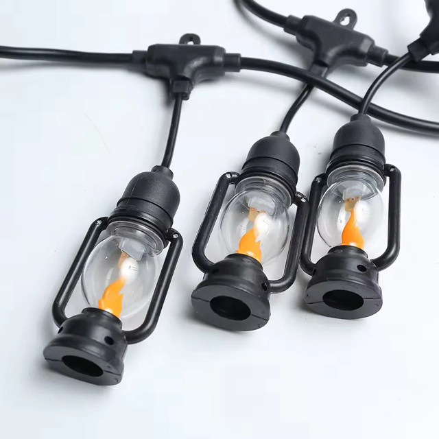 гирлянда MAXIJOY Фонарики 10м 20LED теплый белый свет