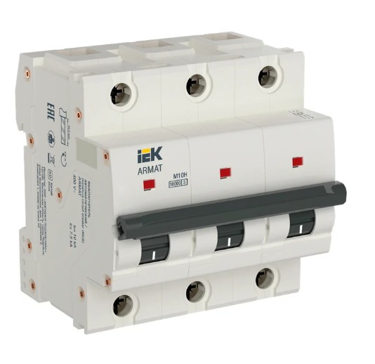 Автоматический выключатель IEK AR-M10H-3-L100