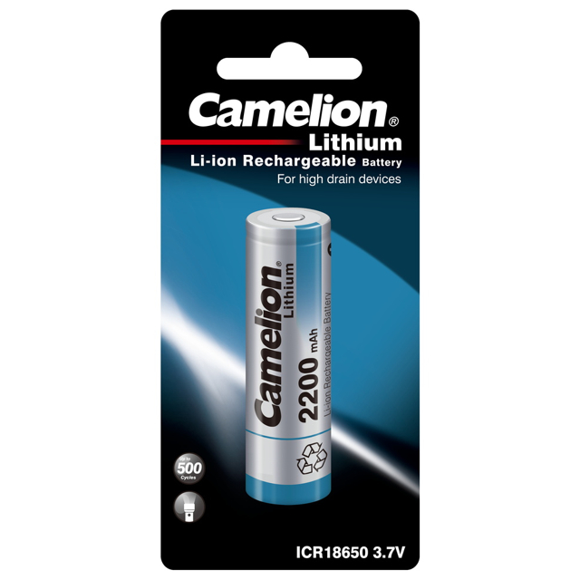 аккумулятор CAMELION 18650 2200мAч