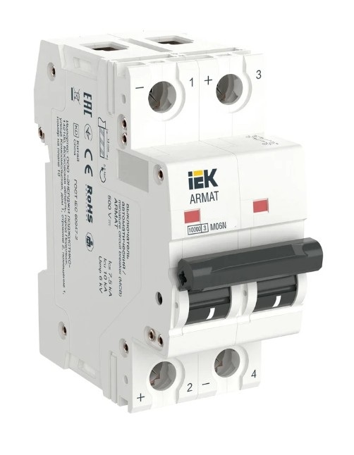 Автоматический выключатель IEK AR-M06N-2-B050DC