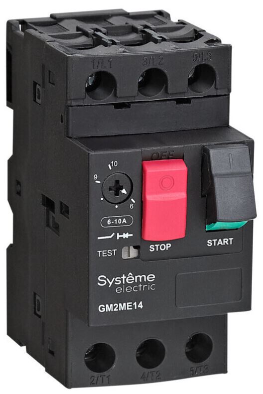 Автоматический выключатель для защиты двигателя Systeme Electric GM2ME20