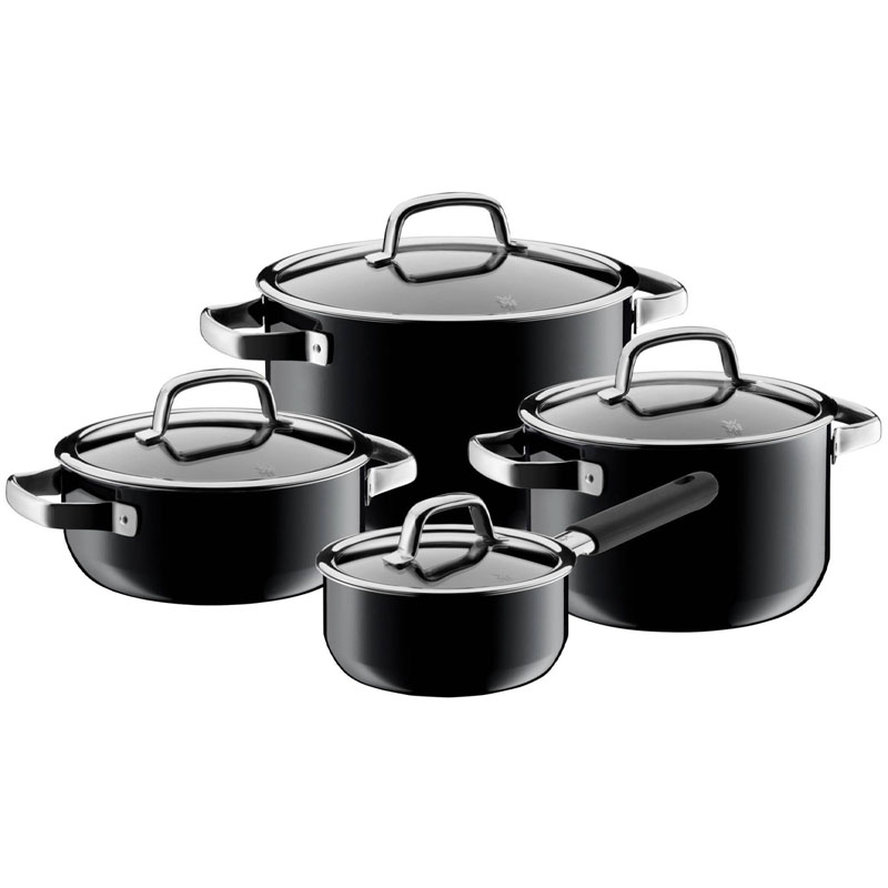 Набор кастрюль WMF Fusiontec Mineral Black 4 предмета