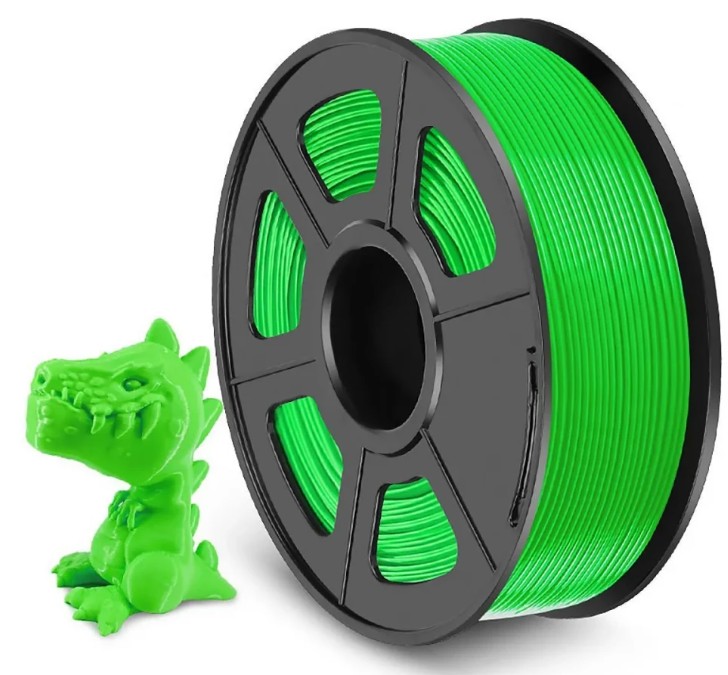 Пластик для 3D-принтера NVP NV-3D-PETG-GLOW-GREEN