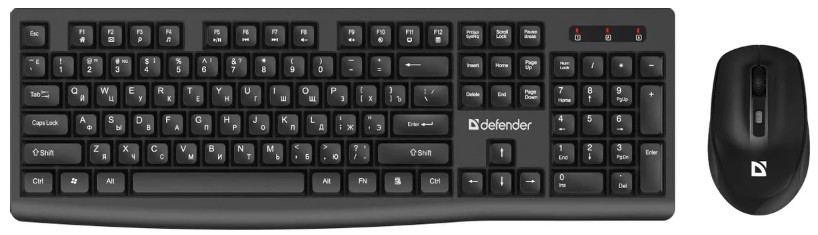 Клавиатура и мышь Defender Seoul C-972