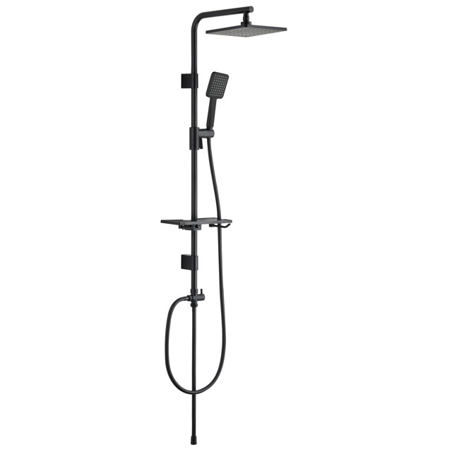 система душевая VITARTA FS-C121D04B черный матовый