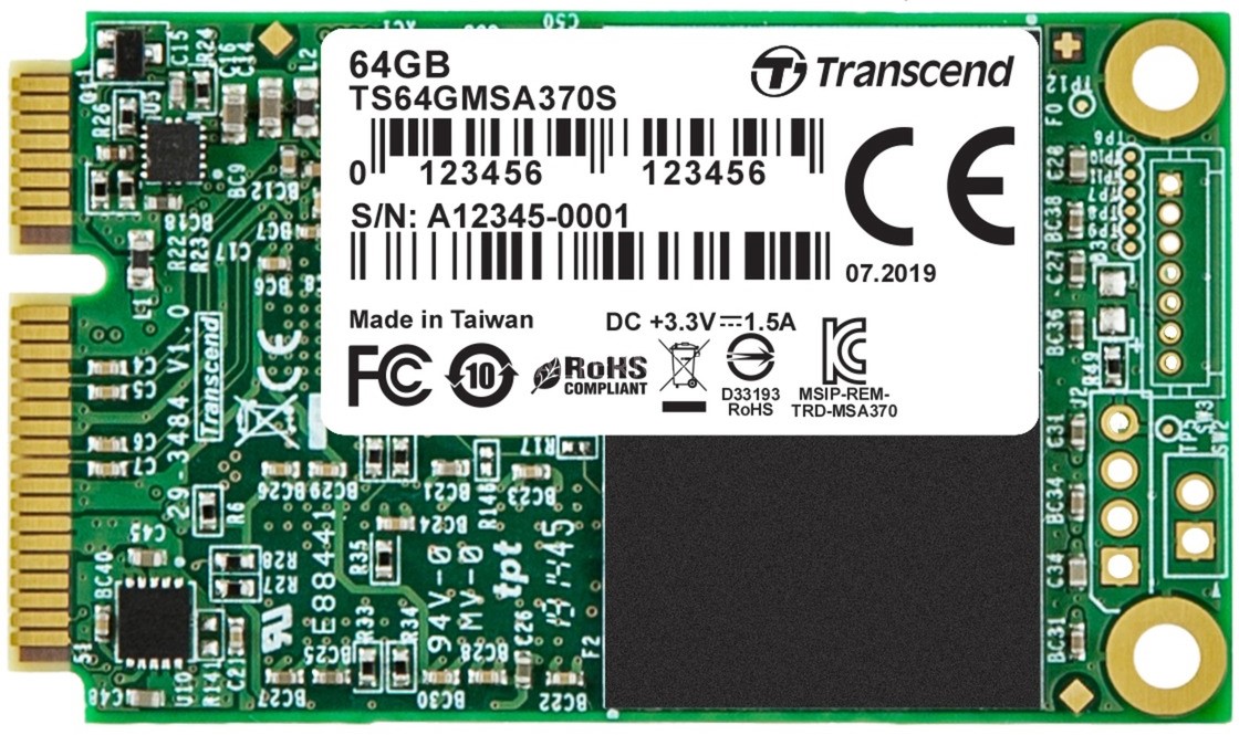 Накопитель SSD Transcend TS64GMSA370S