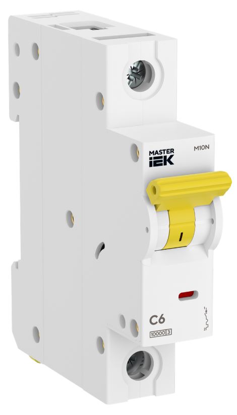Автоматический выключатель IEK MI-M10N-1-C006
