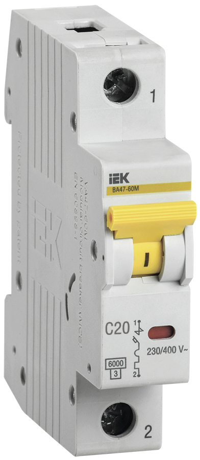 Автоматический выключатель IEK MVA31-1-020-C