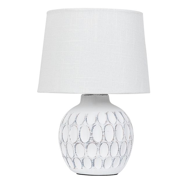 лампа настольная ARTE LAMP Скет E14 1х40Вт керамика белый