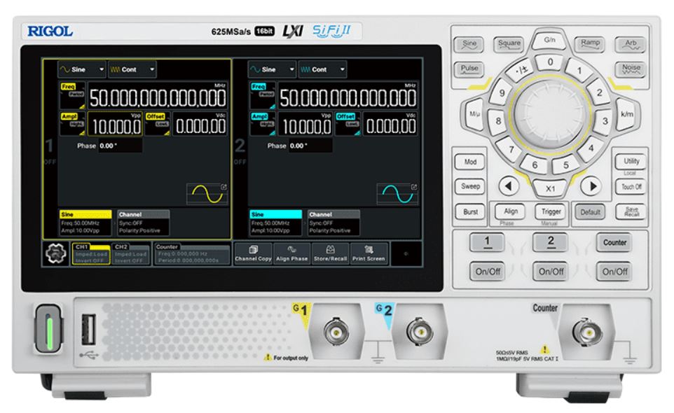 Генератор сигналов Rigol DG822 Pro