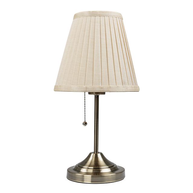 лампа настольная декоративная ARTE LAMP Мэрриот E27 1х60Вт металл хром