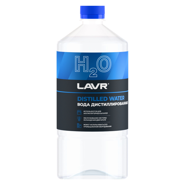вода дистиллированная LAVR 1л