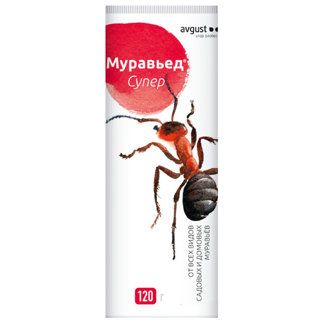 инсектицид от муравьев AVGUST Муравьед Супер 120г