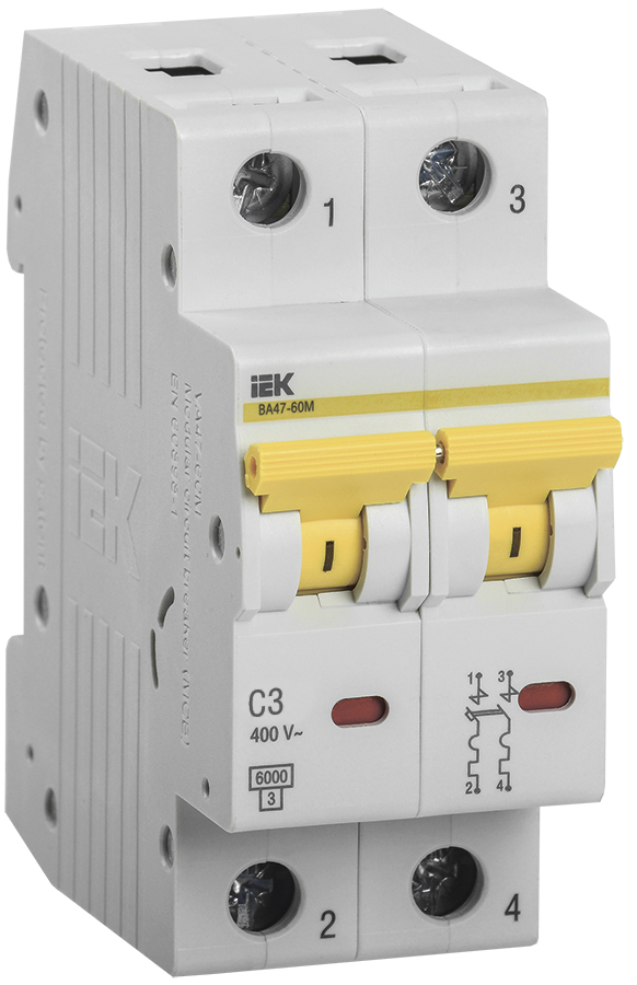 Автоматический выключатель IEK MVA31-2-003-C