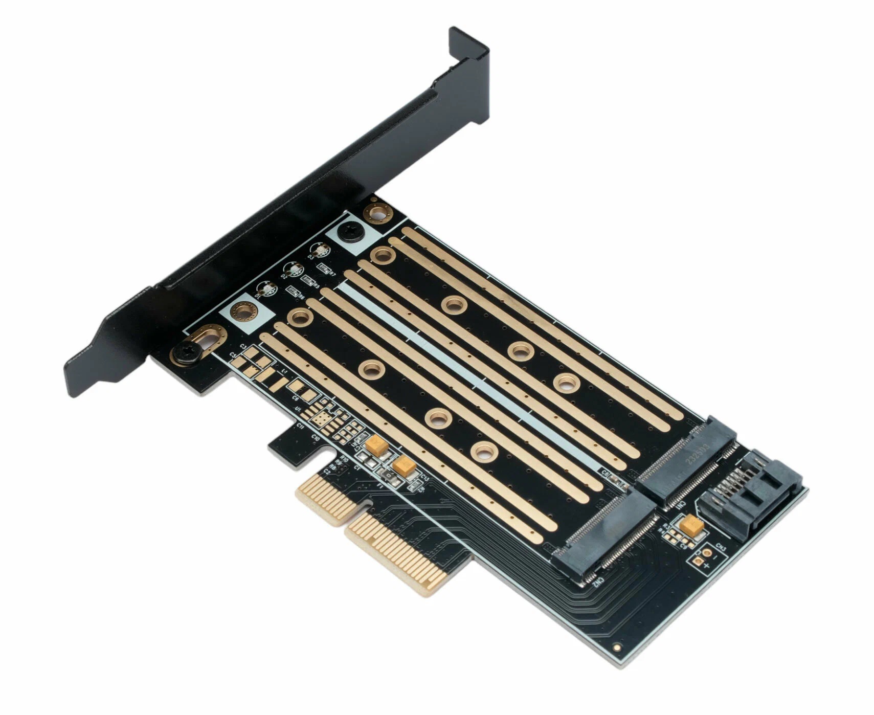 Адаптер Gembird MF-PCIE-NVME-SATA