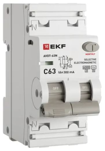 Автомат EKF D63N26MS63C300
