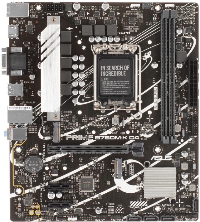 Материнская плата ASUS PRIME B760M-K D4
