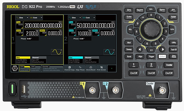 Генератор сигналов Rigol DG922 Pro