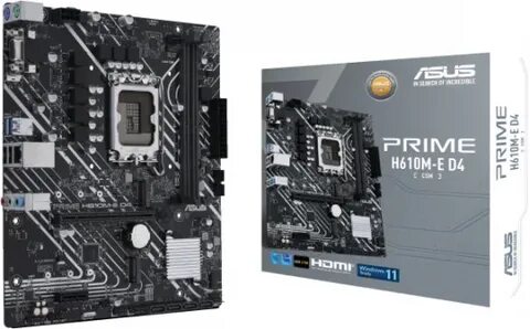 Материнская плата ASUS PRIME H610M-E D4-CSM