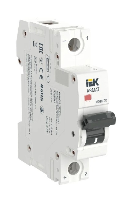 Автоматический выключатель IEK AR-M06N-1-L003DC