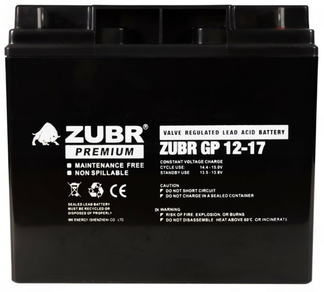 Батарея ZUBR GP12-17(ZUBR)