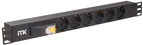 Блок розеток ITK PH12-6D1-P