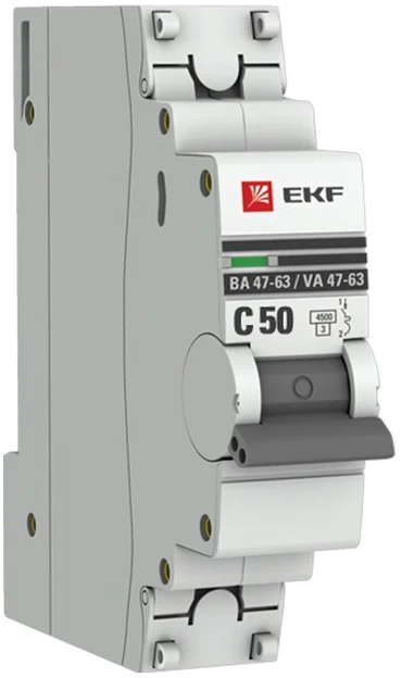 Автоматический выключатель EKF mcb4763-6-1-50C-pro