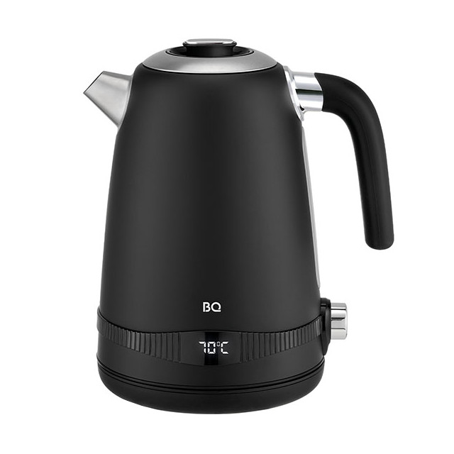чайник BQ KT1724SW 2200Вт 1,7л сталь черный