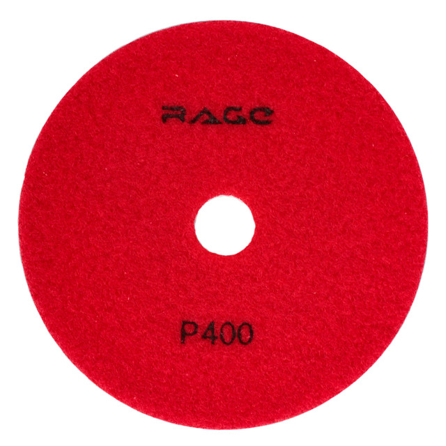 круг шлифовальный алмазный гибкий АГШК RAGE by VIRA Р400 125мм мокрое шлифование